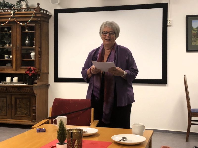 Solveig Fiske med tanker for julen
